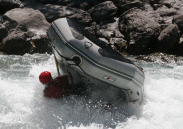 Unabhängiges Mini-Rafting